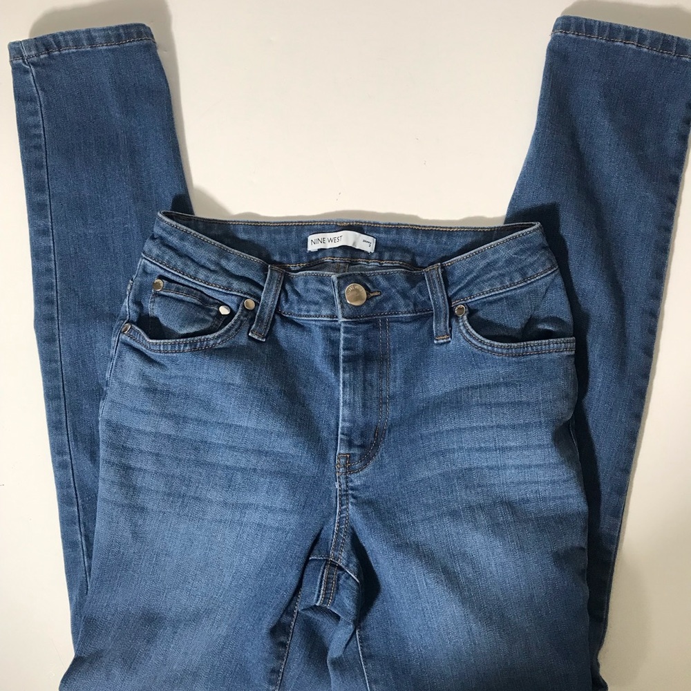 Nine West Women's Skinny Jeans in Blue